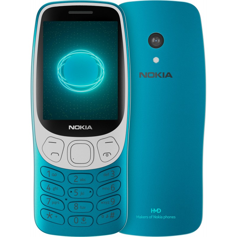 HMD Nokia 3210 (2024) - 4G, VoLTE, 2,4", 2MP, 64MB 128MB Scuba Blue