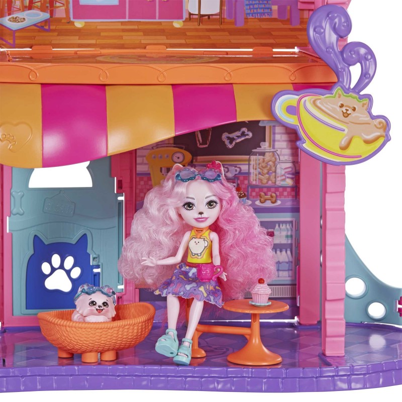 Enchantimals City Tails TOWNHOUSE & CAFÉ Playset