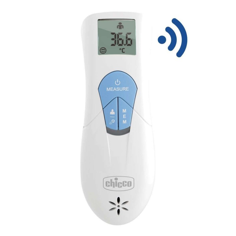 Chicco 00009222000000 Remote sensing thermometer Blue, White Underarm Buttons