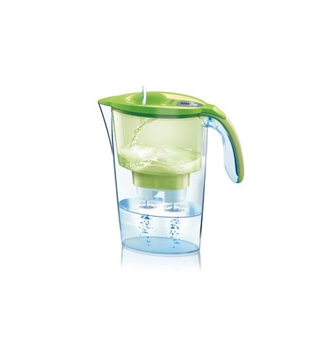 Laica Stream Line Caraffa filtrante 2,3 L Verde, Trasparente