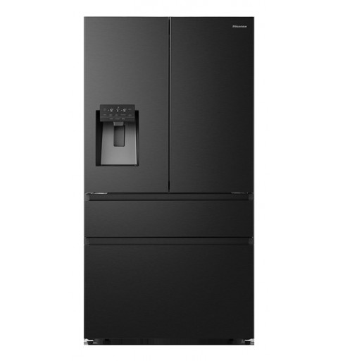 Hisense RF728N4SAFE frigo américain Pose libre 560 L E Noir