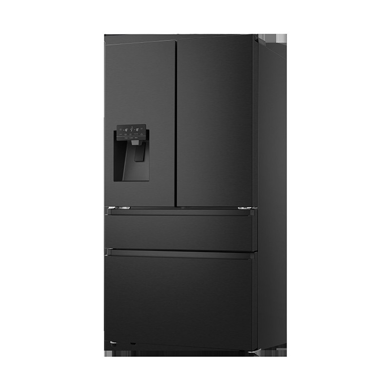 Hisense RF728N4SAFE frigo américain Pose libre 560 L E Noir