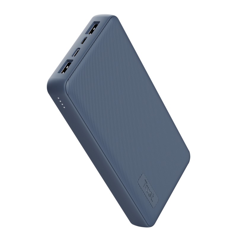 Trust Primo Lithium-Ion (Li-Ion) 20000 mAh Blau