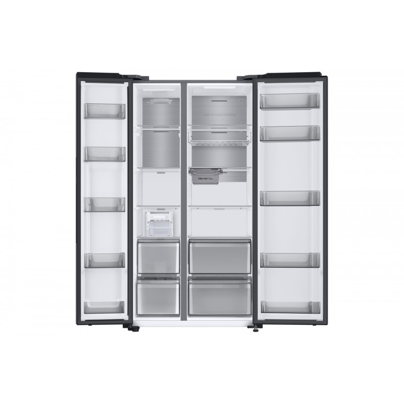 Samsung RS66DG815CB1 frigo américain Pose libre 652 L C Anthracite