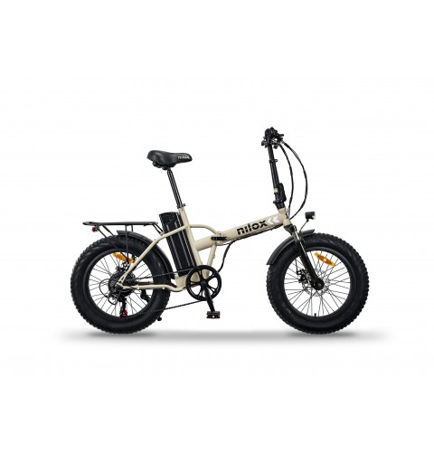 Nilox X8 SE Beige, Black Steel One Size 50.8 cm (20") 25 kg Lithium