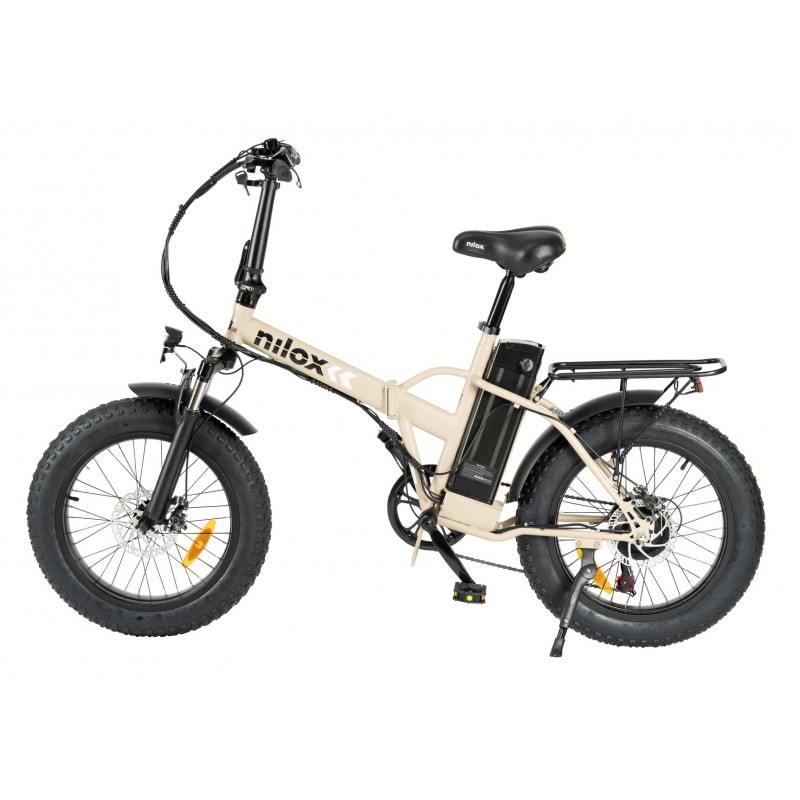 Nilox X8 SE Beige, Black Steel One Size 50.8 cm (20") 25 kg Lithium