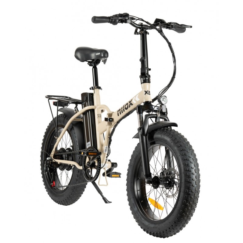 Nilox X8 SE Beige, Black Steel One Size 50.8 cm (20") 25 kg Lithium