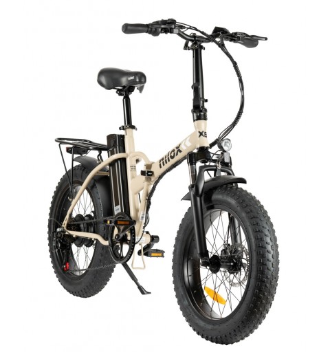 Nilox X8 SE Beige, Black Steel One Size 50.8 cm (20") 25 kg Lithium