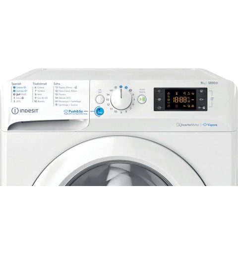 Indesit BWE 91296X WV IT lavadora Carga frontal 9 kg 1200 RPM Blanco