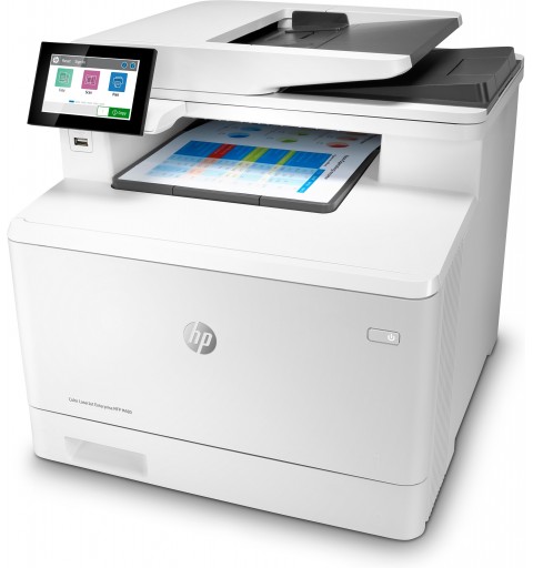 HP Color LaserJet Enterprise MFP M480f, Color, Printer for Business, Print, copy, scan, fax, Compact Size Strong Security