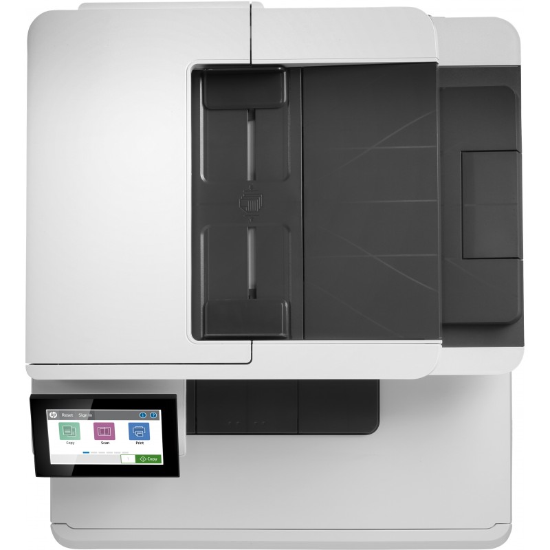 HP Color LaserJet Enterprise Impresora multifunción M480f, Color, Impresora para Empresas, Imprima, copie, escanee y envíe por