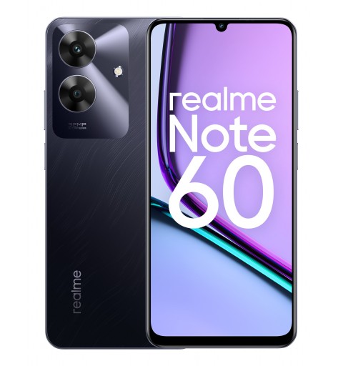 realme Note 60 17,1 cm (6.75") Doppia SIM Android 14 4G USB tipo-C 6 GB 128 GB 5000 mAh Nero, Color marmo