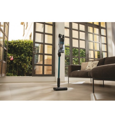 Hoover HF1P10P 011 Aspiradora escoba Batería Secar Sin bolsa 0,7 L 165 W Negro, Azul 2,2 Ah