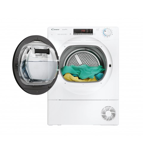 Candy Smart Pro CRO4 H7A2TBE-S asciugatrice Libera installazione Caricamento frontale 7 kg A++ Bianco