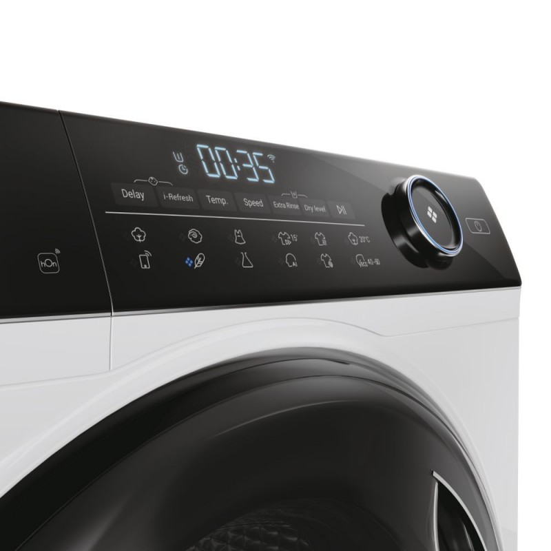 Haier I-Pro Series 5 HWD80-B14959U1 machine à laver avec sèche linge Pose libre Charge avant Blanc D