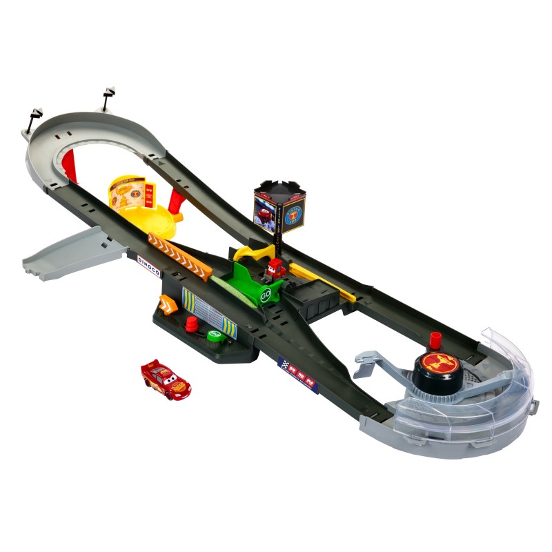 Disney Pixar Cars Disney and Pixar Cars Piston Cup Action Speedway Playset