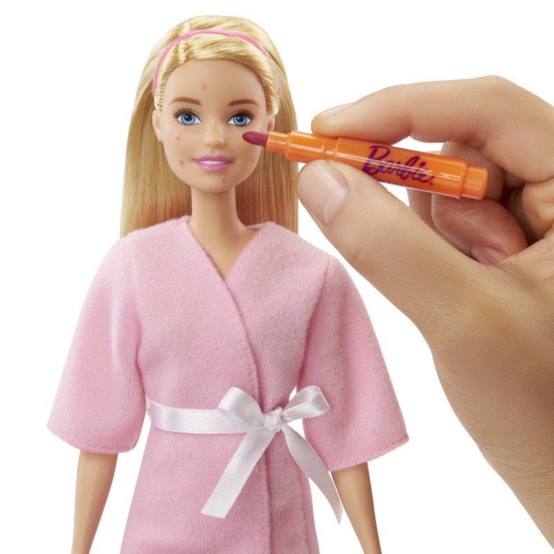 Barbie Face Mask Spa Day Playset