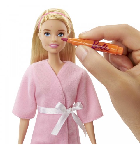 Barbie Face Mask Spa Day Playset