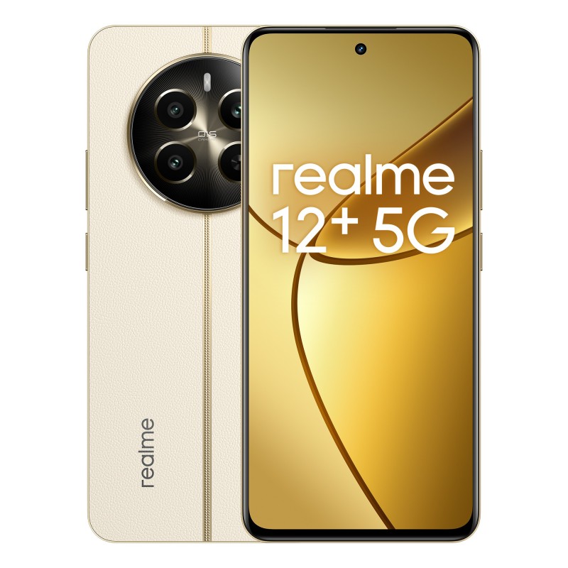 realme 12+ 16,9 cm (6.67") SIM doble Android 14 5G USB Tipo C 8 GB 256 GB 5000 mAh Beige