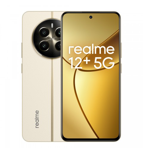 realme 12+ 16,9 cm (6.67") Doppia SIM Android 14 5G USB tipo-C 8 GB 256 GB 5000 mAh Beige