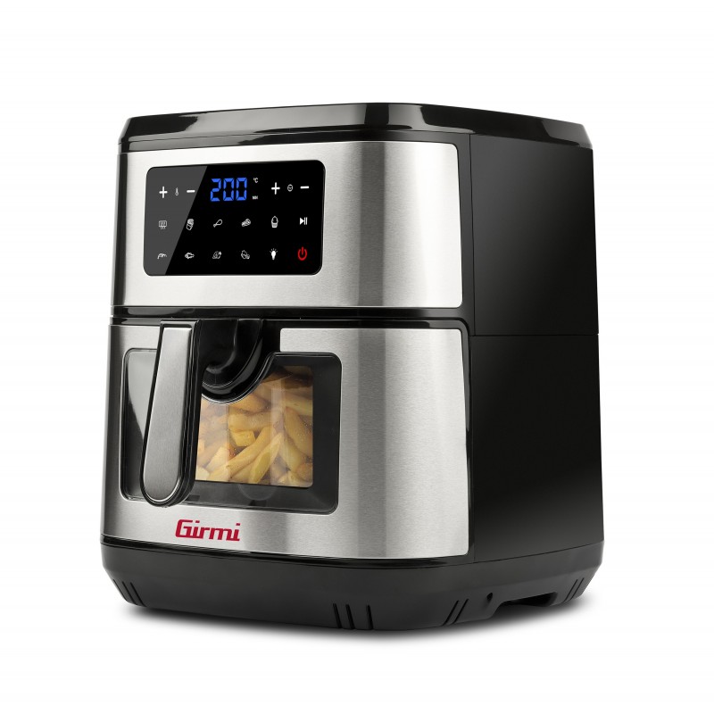 Girmi FG89 fryer Single 9.2 L 2100 W Hot air fryer Black, Steel