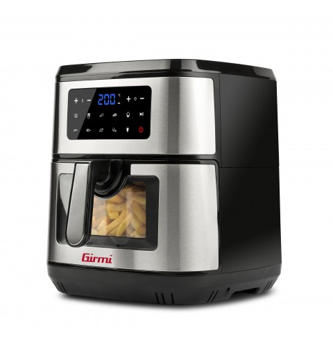 Girmi FG89 fryer Single 9.2 L 2100 W Hot air fryer Black, Steel