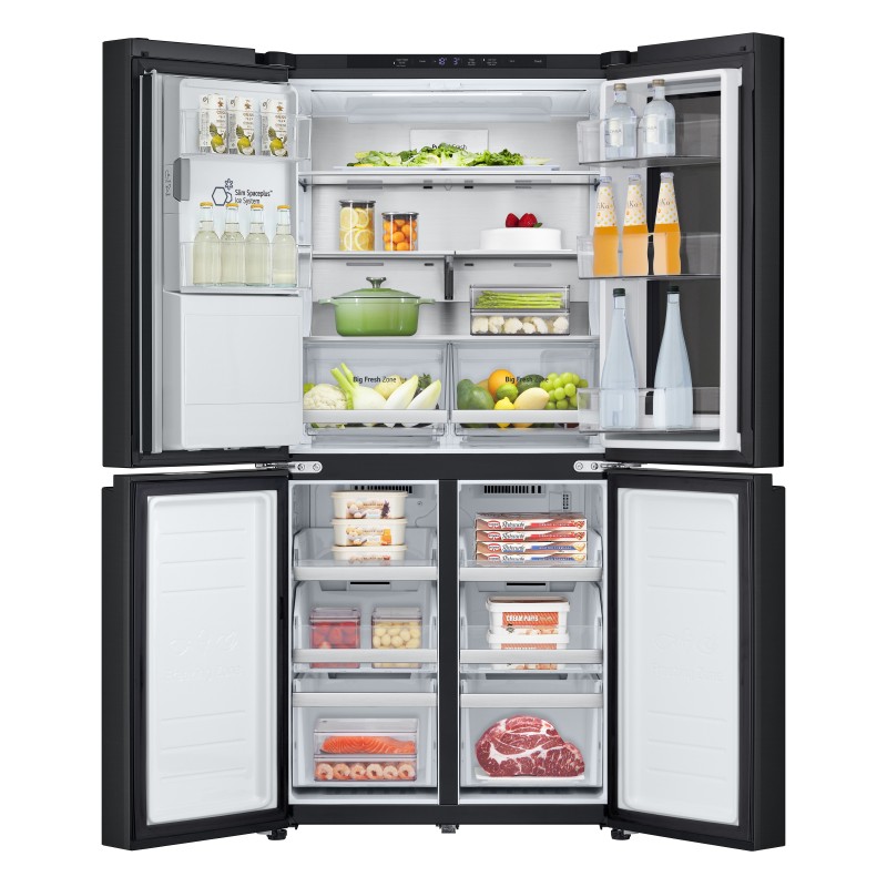 LG InstaView GMG860EPBE frigo américain Pose libre 508 L E Noir