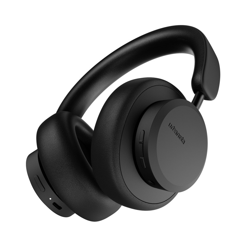 Urbanista Miami Auricolare Wireless A Padiglione Musica e Chiamate USB tipo-C Bluetooth Nero