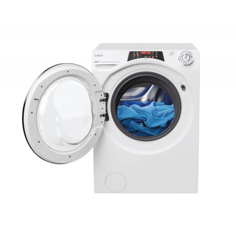 Candy RapidÓ RO14146DWMCT 1-S washing machine Front-load 14 kg 1400 RPM White