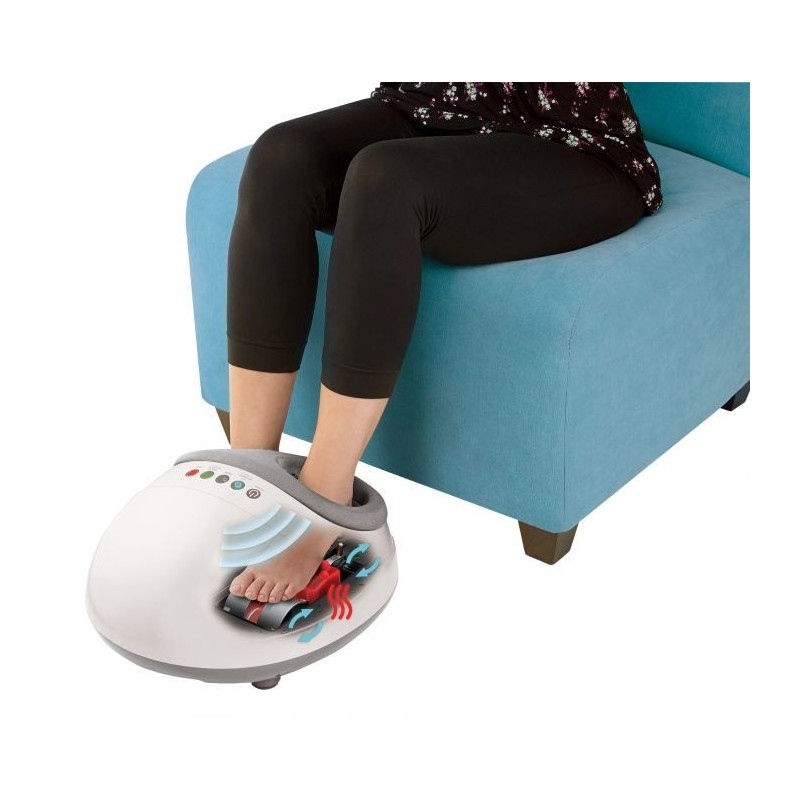 HoMedics Air Pro Shiatsu Massagegerät Fuß Grau