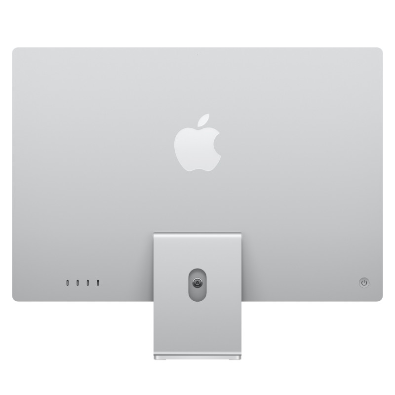 Apple iMac 24-inch with Retina 4.5K display M4 chip with 10‑core CPU and 10‑core GPU, 16GB, 256GB SSD - Silver