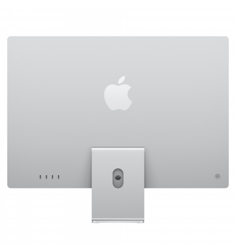 Apple iMac 24-inch with Retina 4.5K display M4 chip with 10‑core CPU and 10‑core GPU, 16GB, 256GB SSD - Silver