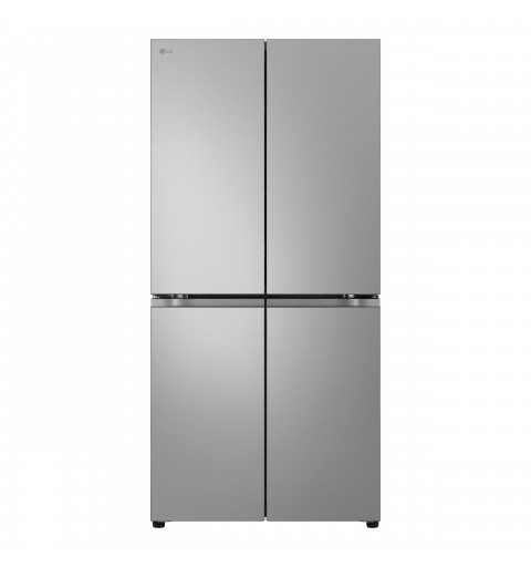 LG GMB860PYDE Frigorifero Multidoor Slim, Classe E, 530L, Wi-Fi, Total No Frost, Argento