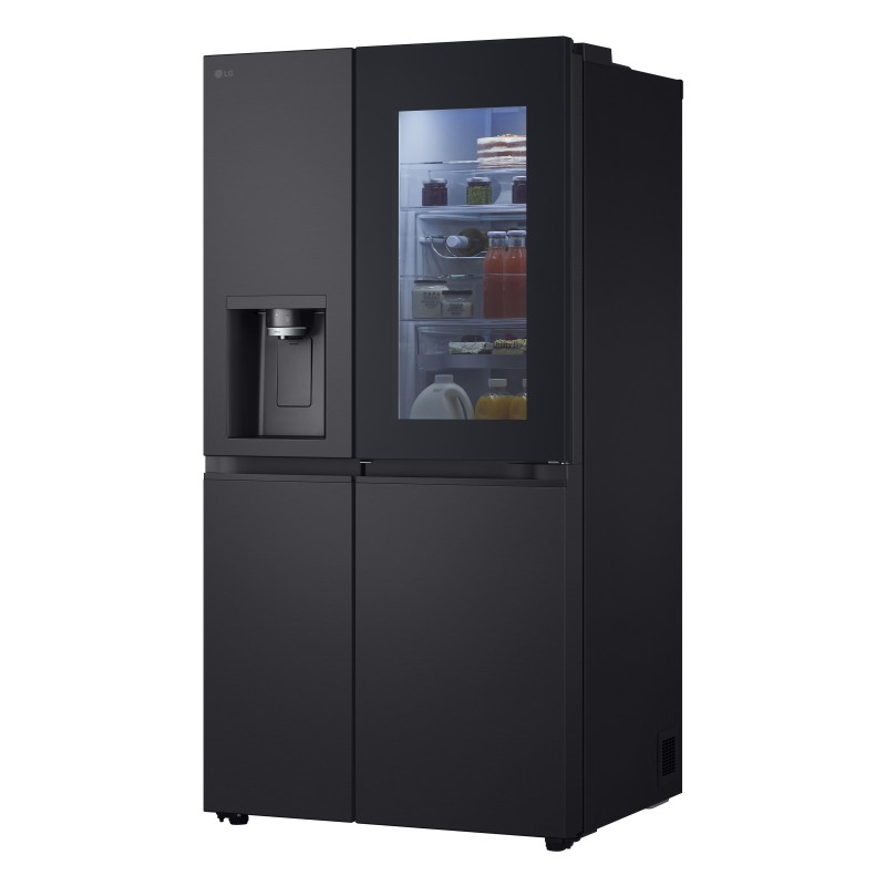 LG InstaView GSXE91EVAD frigo américain Pose libre 628 L D Noir