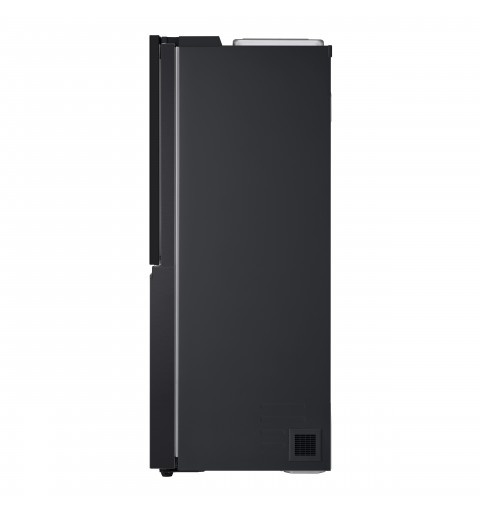 LG InstaView GSXE91EVAD Frigorifero Side-by-Side Door-in-Door, Classe D, 628L, Wi-Fi, Senza allaccio, UVnano, Black Steel