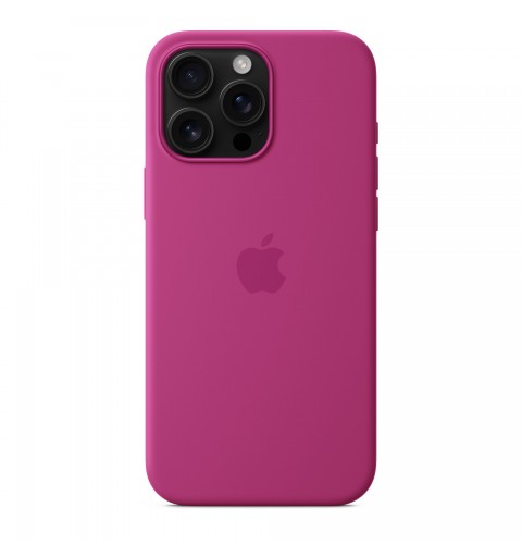 Apple Coque en silicone avec MagSafe pour iPhone 16 Pro Max - Fuchsia