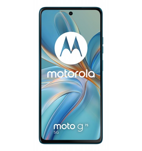 Motorola moto G75 5G 17,2 cm (6.78") Double SIM hybride Android 14 USB Type-C 8 Go 256 Go 5000 mAh Bleu