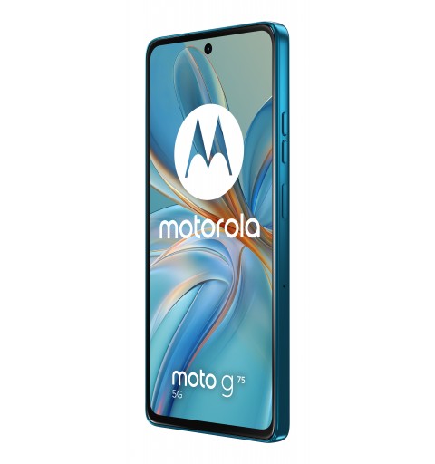 Motorola moto G75 5G 17,2 cm (6.78") Double SIM hybride Android 14 USB Type-C 8 Go 256 Go 5000 mAh Bleu