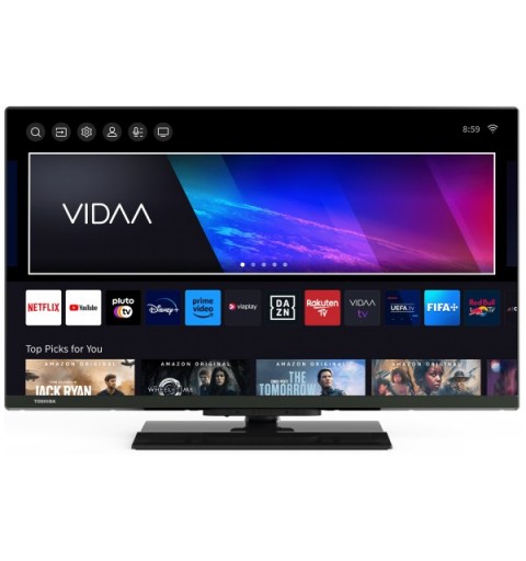 Toshiba 32LV3E63DA Fernseher 81,3 cm (32") Full HD Smart-TV WLAN Schwarz 250 cd m²