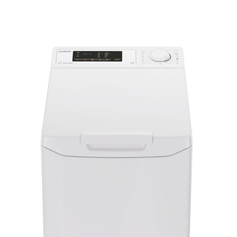 Candy TCA263D3-S machine à laver Charge par dessus 6 kg 1200 tr min Blanc