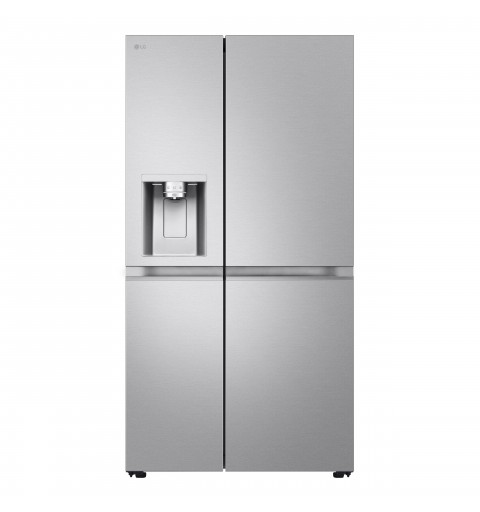 LG GSLE91MBAC Frigorifero Side-by-Side, Classe C, 628L, Wi-Fi, Dispenser senza allaccio, Total No Frost, Metal Sorbet