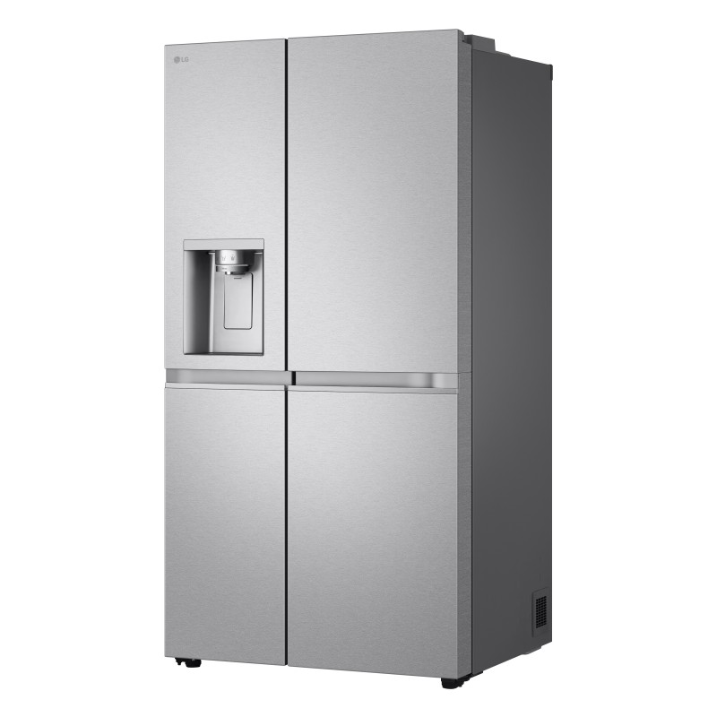 LG GSLE91MBAC Frigorifero Side-by-Side, Classe C, 628L, Wi-Fi, Dispenser senza allaccio, Total No Frost, Metal Sorbet