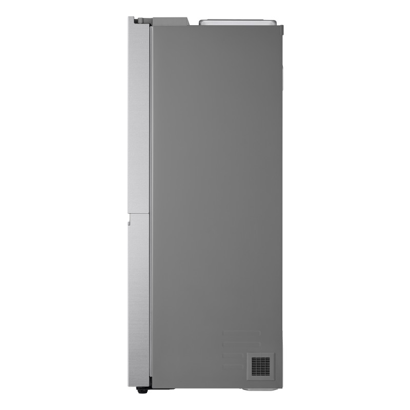 LG GSLE91MBAC Frigorifero Side-by-Side, Classe C, 628L, Wi-Fi, Dispenser senza allaccio, Total No Frost, Metal Sorbet