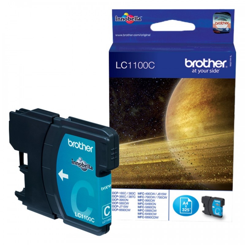 Brother LC-1100C cartucho de tinta 1 pieza(s) Original Cian