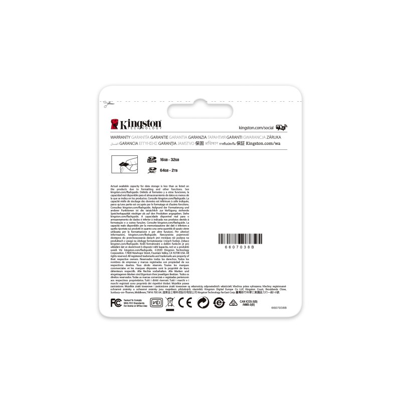 Kingston Technology Canvas Go! Plus 128 GB SD UHS-I Clase 10