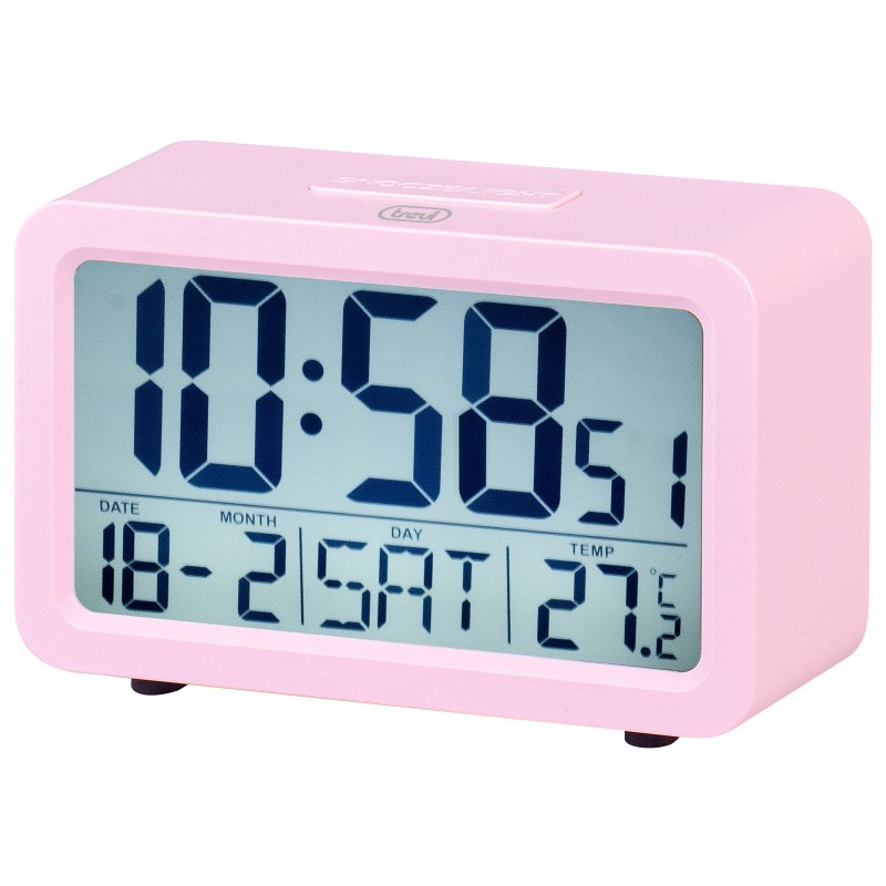 Trevi SLD 3P60 Reloj despertador digital Rosa