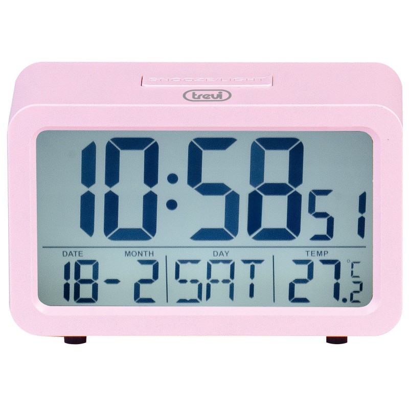 Trevi SLD 3P60 Reloj despertador digital Rosa