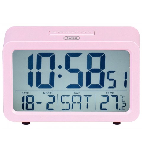 Trevi SLD 3P60 Reloj despertador digital Rosa