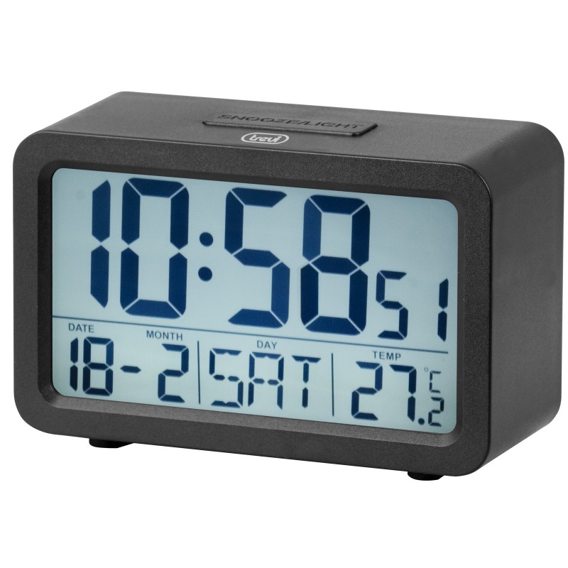 Trevi SLD 3P60 Digital alarm clock Black