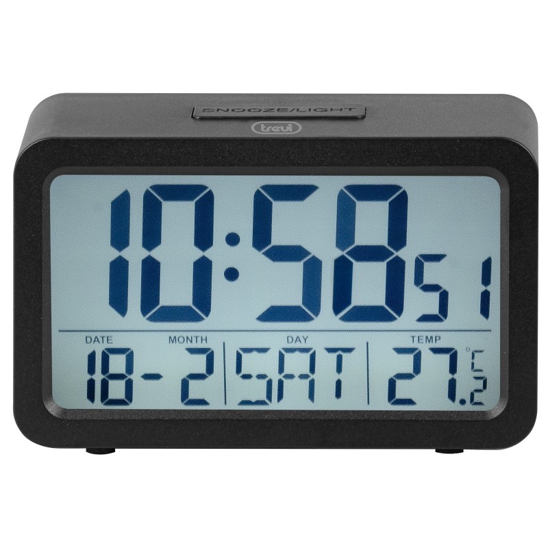 Trevi SLD 3P60 Digital alarm clock Black